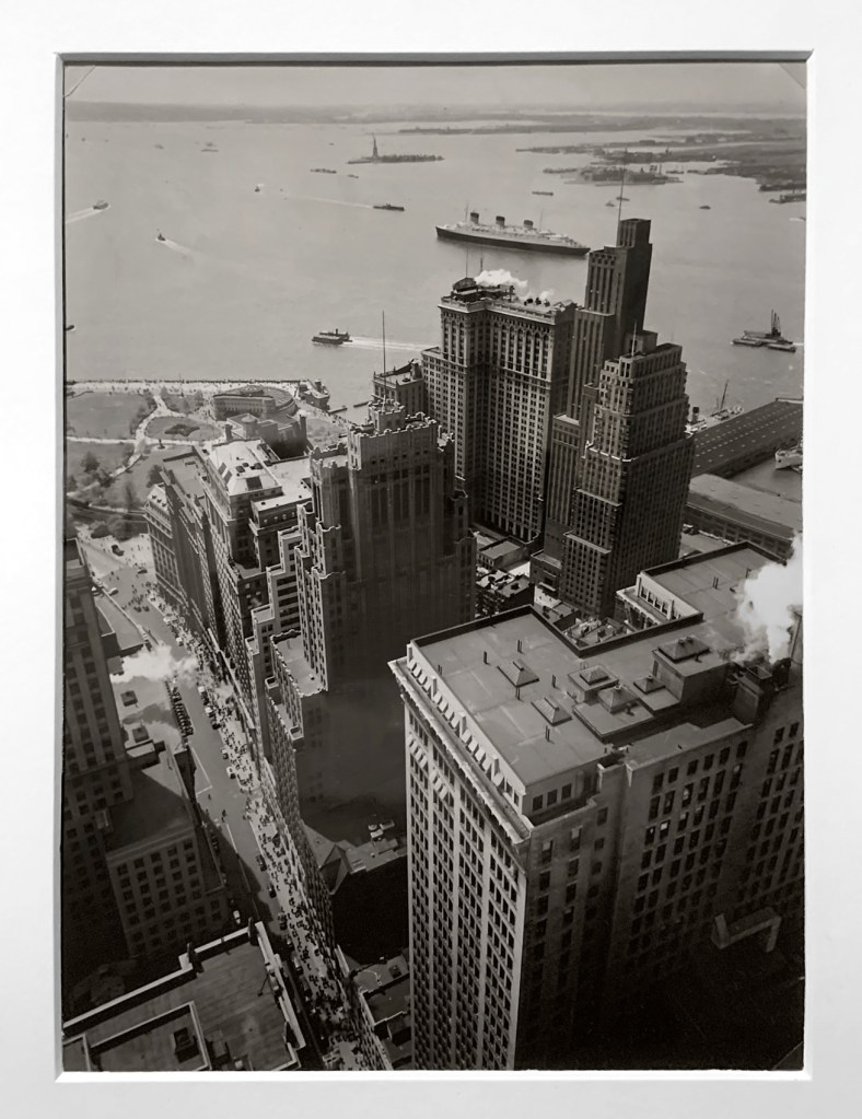 Berenice Abbott (American, 1898-1991) 'New York Harbour' 1938 (installation view)