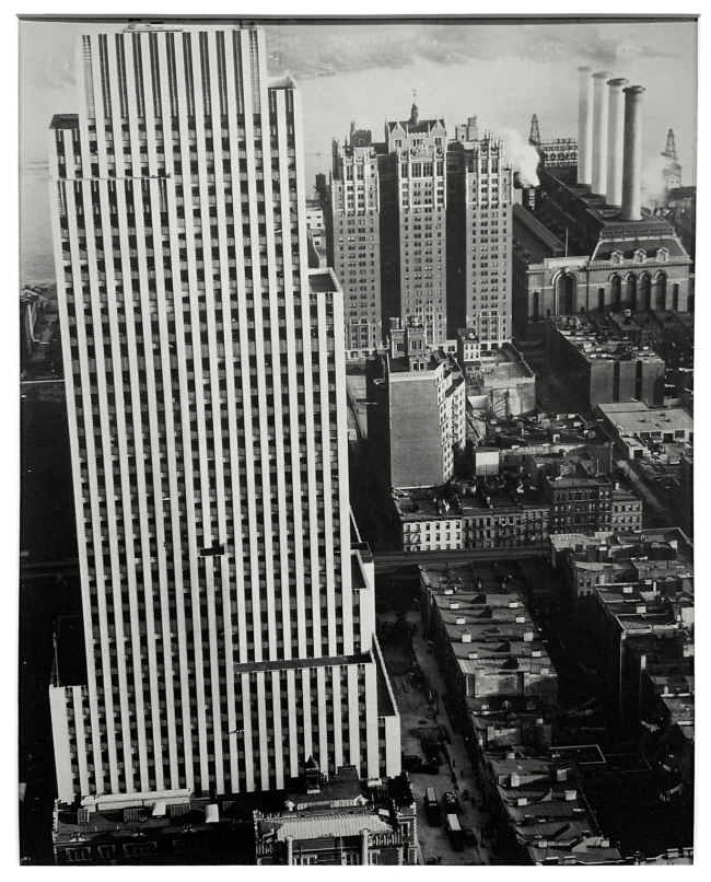 Berenice Abbott (American, 1898-1991) 'Daily News Building, 42nd Street between 2nd and 3rd Avenues, Manhattan' 1935 (installation view)