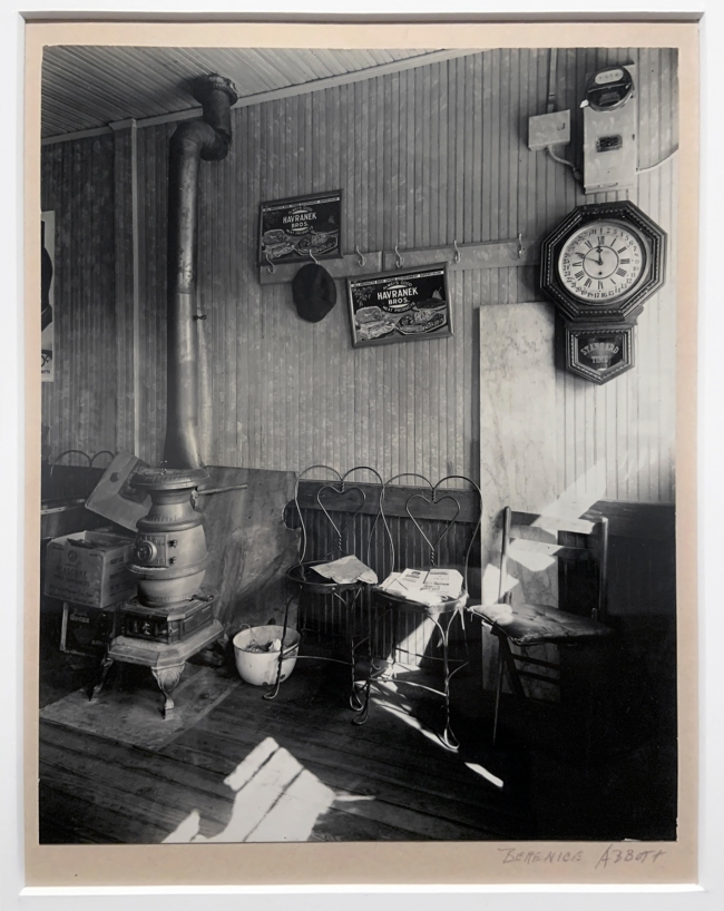 Berenice Abbott (American, 1898-1991) 'Country Store Interior' October 11, 1935 (installation view)