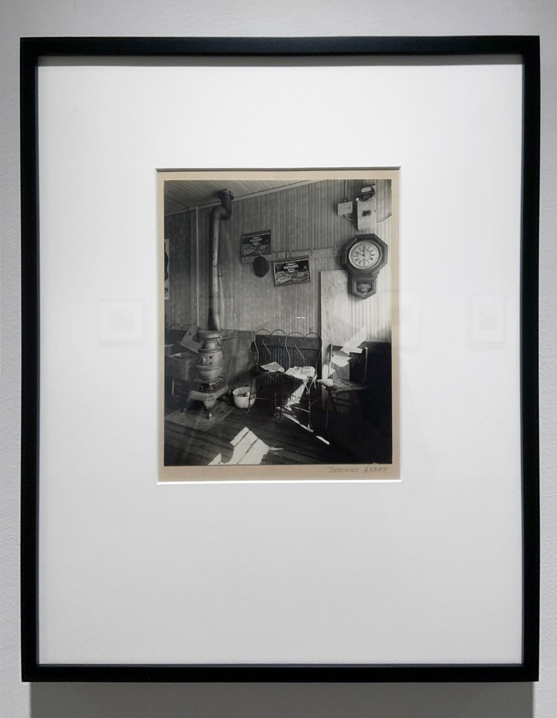 Berenice Abbott (American, 1898-1991) 'Country Store Interior' October 11, 1935 (installation view)