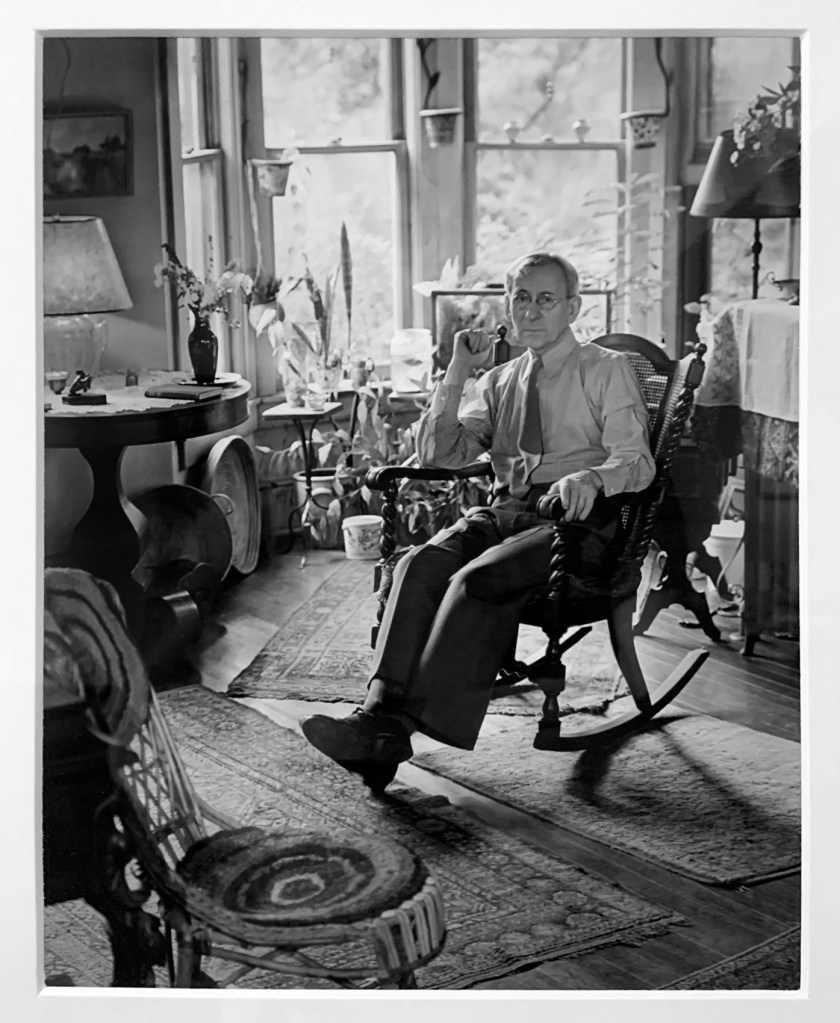 Berenice Abbott (American, 1898-1991) 'Lewis Hine' 1930 (Installation view)