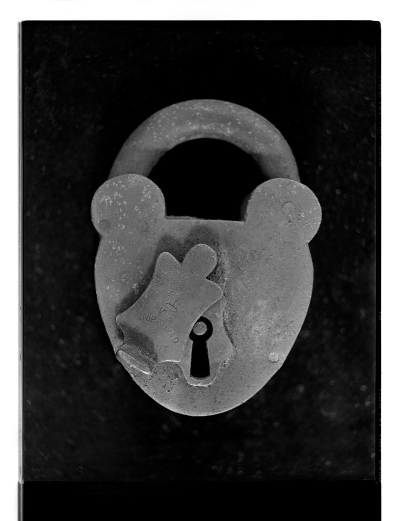 Marcus Bunyan (Australian, born England 1958) 'Padlocks/People' 1995-96