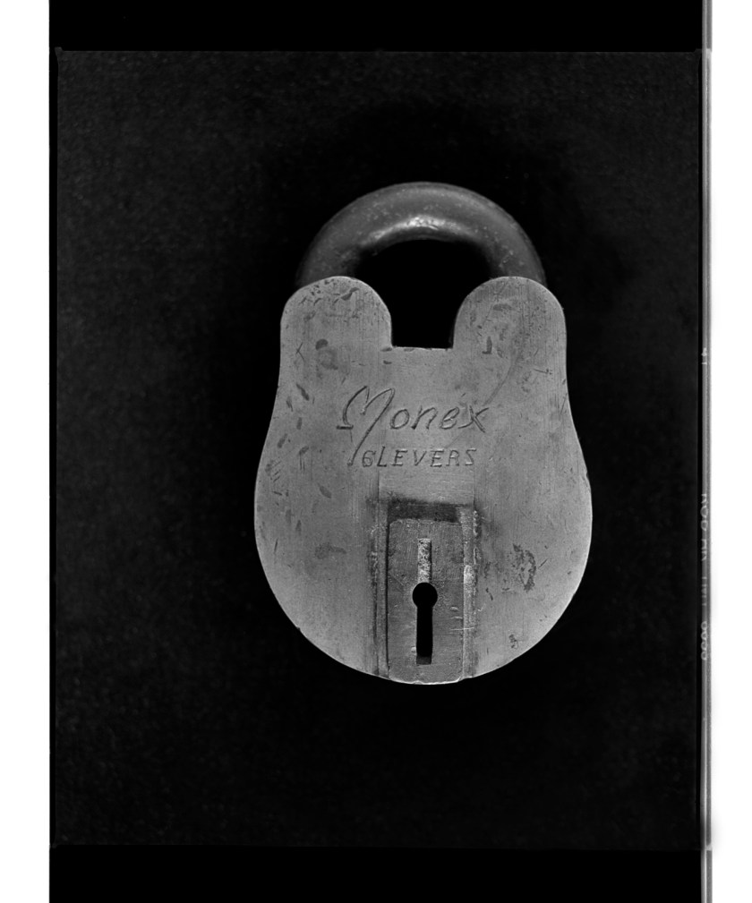 Marcus Bunyan (Australian, born England 1958) 'Padlocks/People' 1995-96