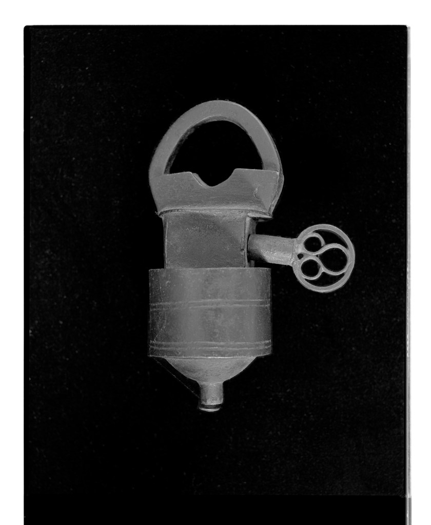 Marcus Bunyan (Australian, born England 1958) 'Padlocks/People' 1995-1996