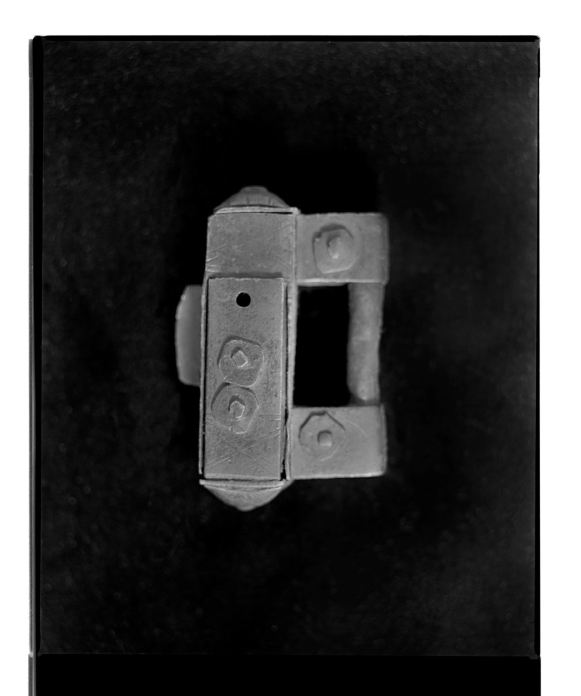 Marcus Bunyan (Australian, born England 1958) 'Padlocks/People' 1995-96