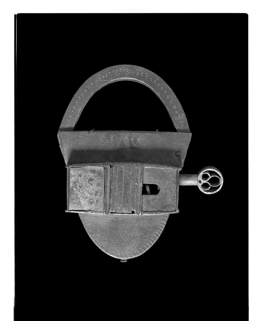 Marcus Bunyan (Australian, born England 1958) 'Padlocks/People' 1995-1996