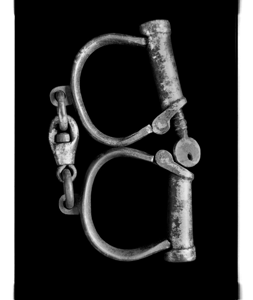 Marcus Bunyan (Australian, born England 1958) 'Padlocks/People' 1995-96