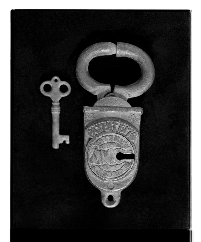 Marcus Bunyan (Australian, born England 1958) 'Padlocks/People' 1995-96