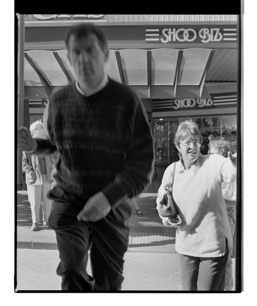 Marcus Bunyan (Australian, born England 1958) 'Padlocks/People' 1995-96