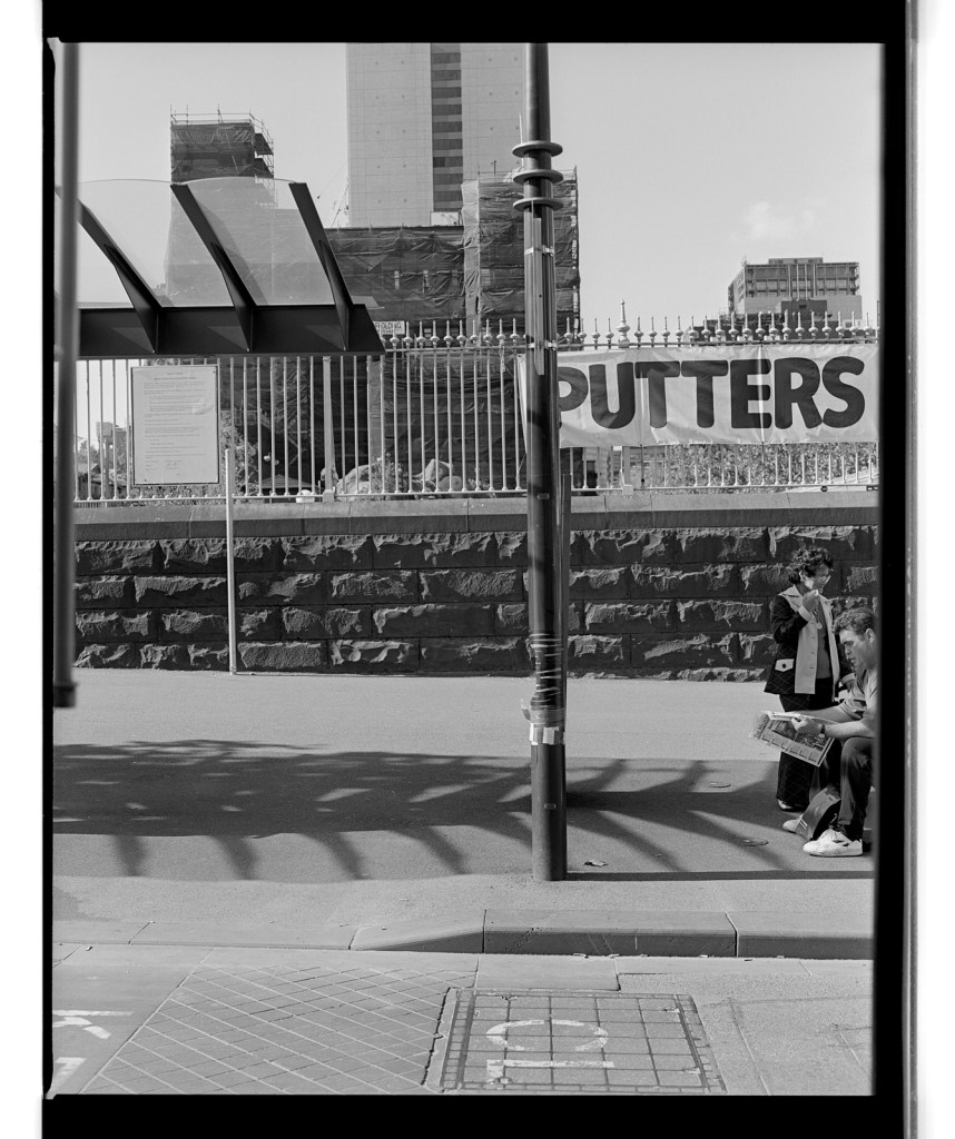 Marcus Bunyan (Australian, born England 1958) 'Padlocks/People' 1995-1996