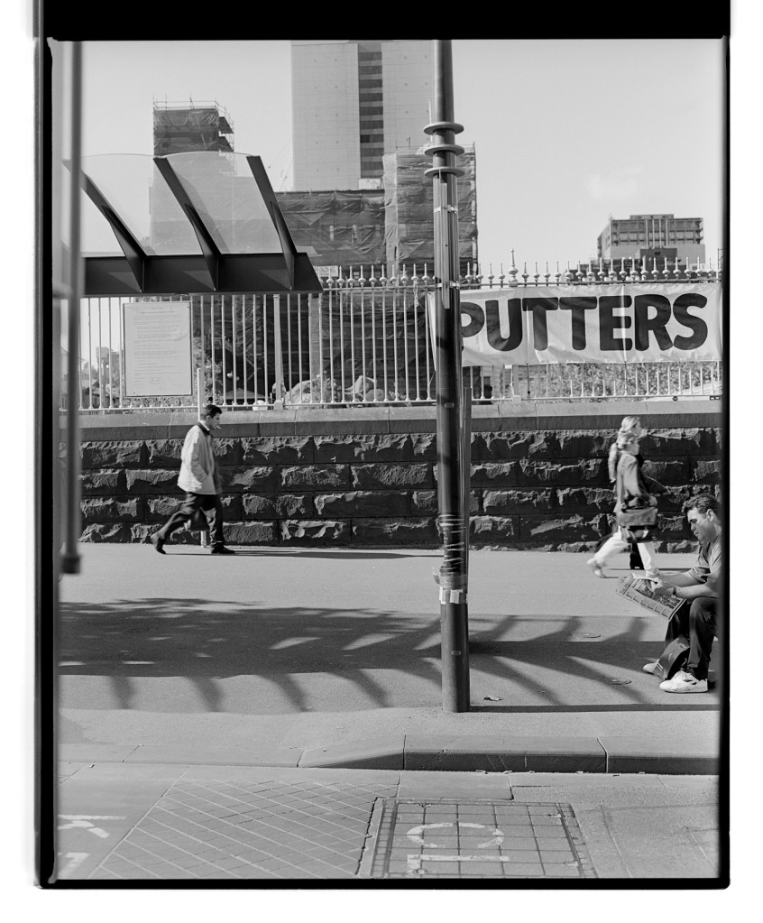 Marcus Bunyan (Australian, born England 1958) 'Padlocks/People' 1995-1996