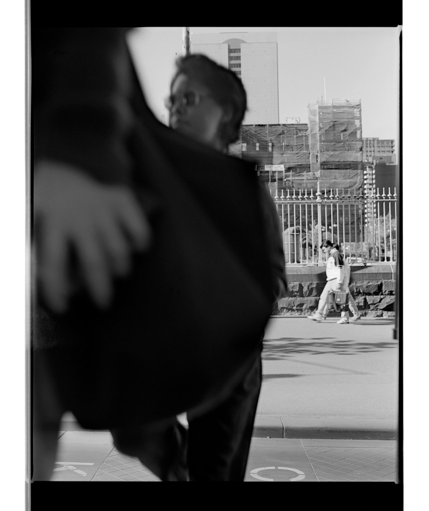 Marcus Bunyan (Australian, born England 1958) 'Padlocks/People' 1995-1996