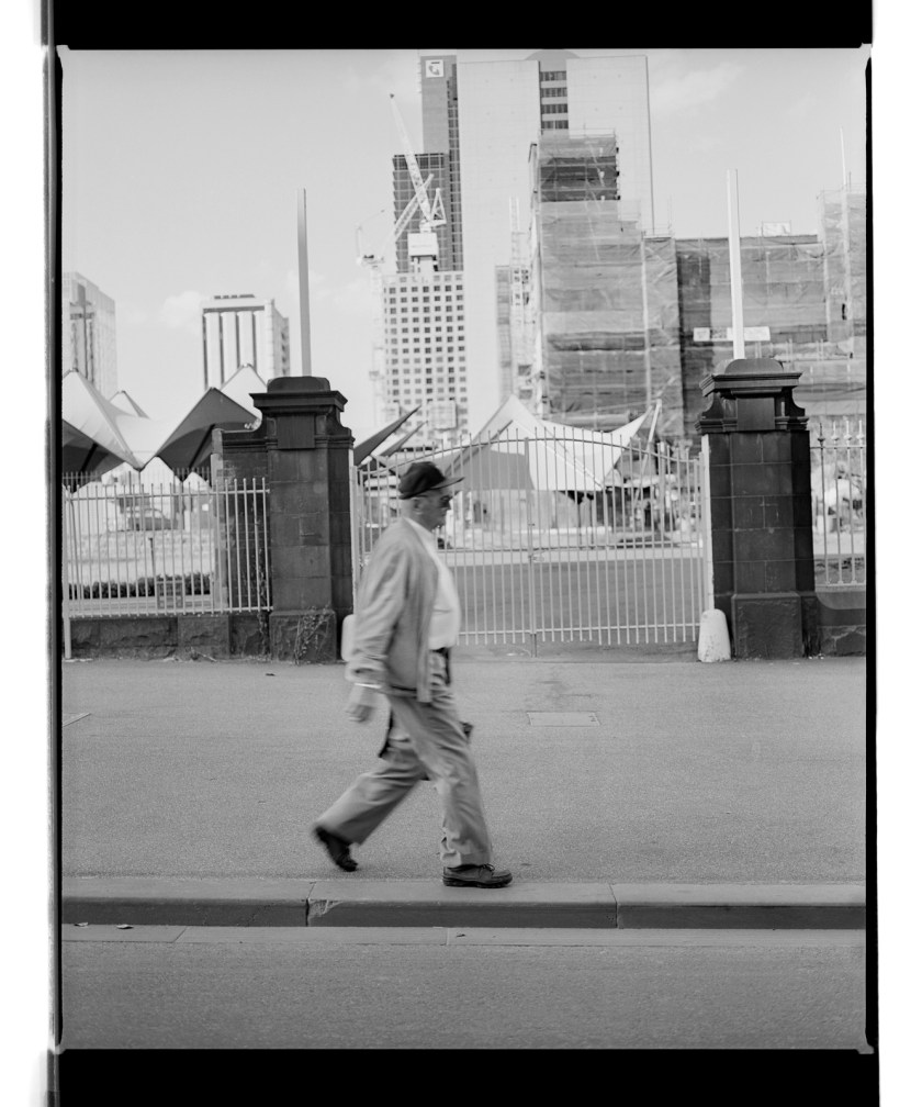 Marcus Bunyan (Australian, born England 1958) 'Padlocks/People' 1995-96