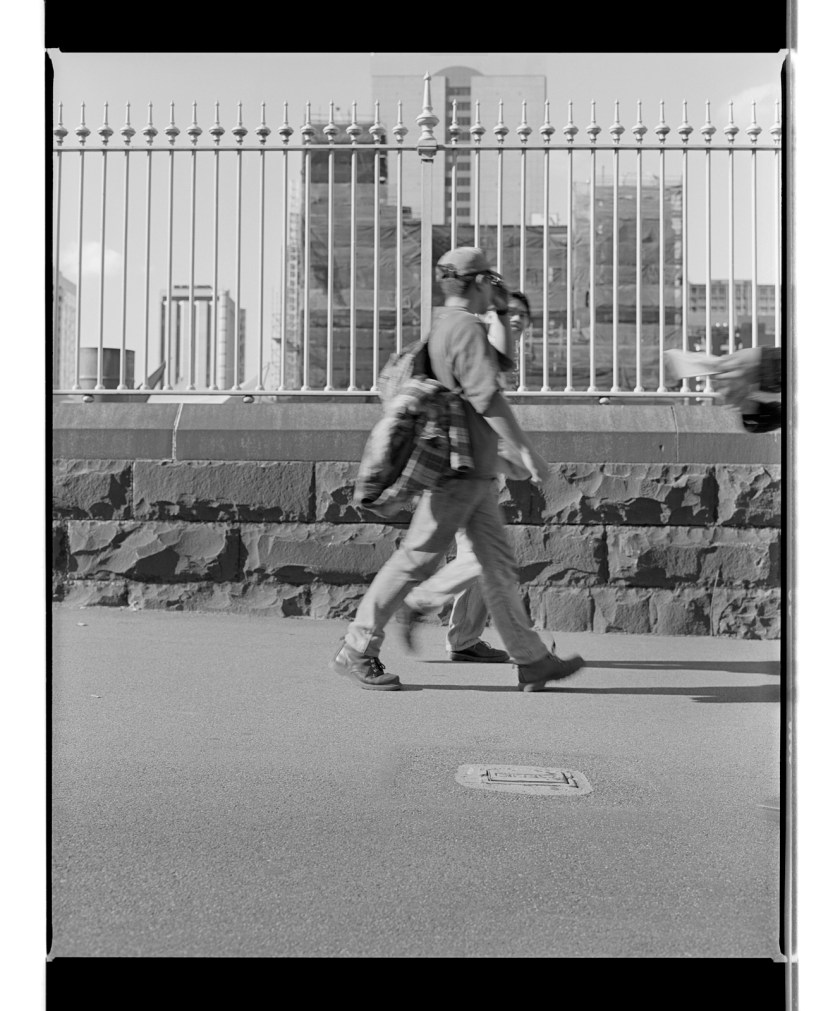 Marcus Bunyan (Australian, born England 1958) 'Padlocks/People' 1995-96