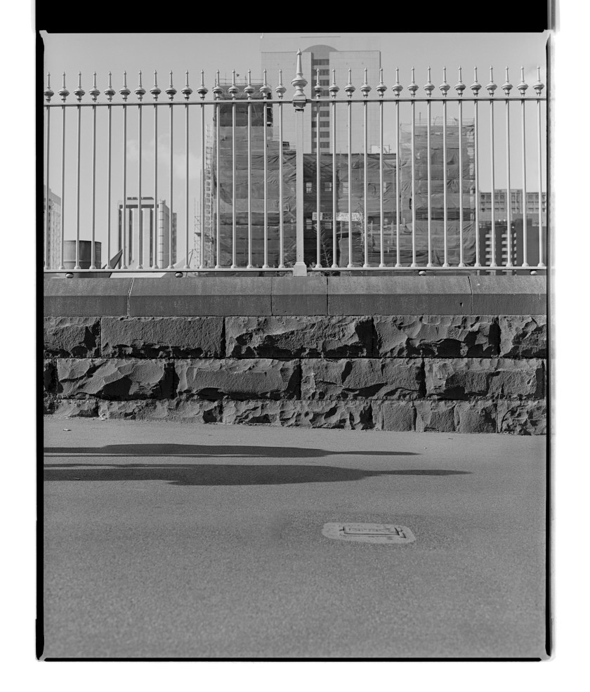 Marcus Bunyan (Australian, born England 1958) 'Padlocks/People' 1995-96
