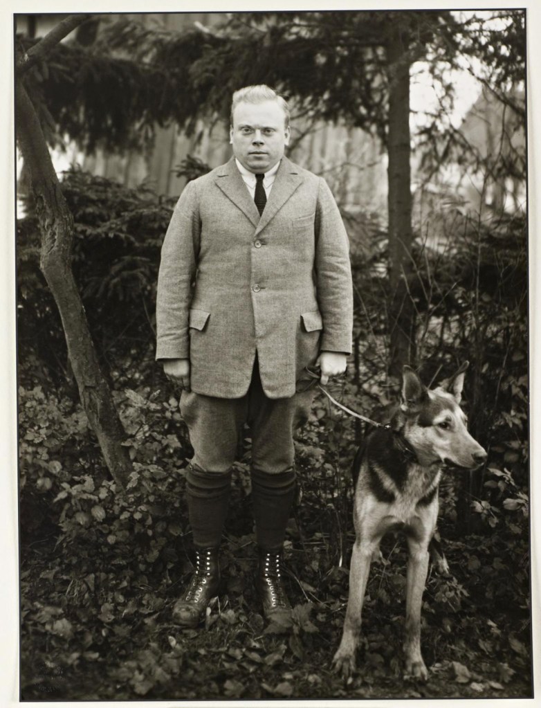August Sander (German, 1876-1964) 'Junglehrer' (Young Teacher) 1928