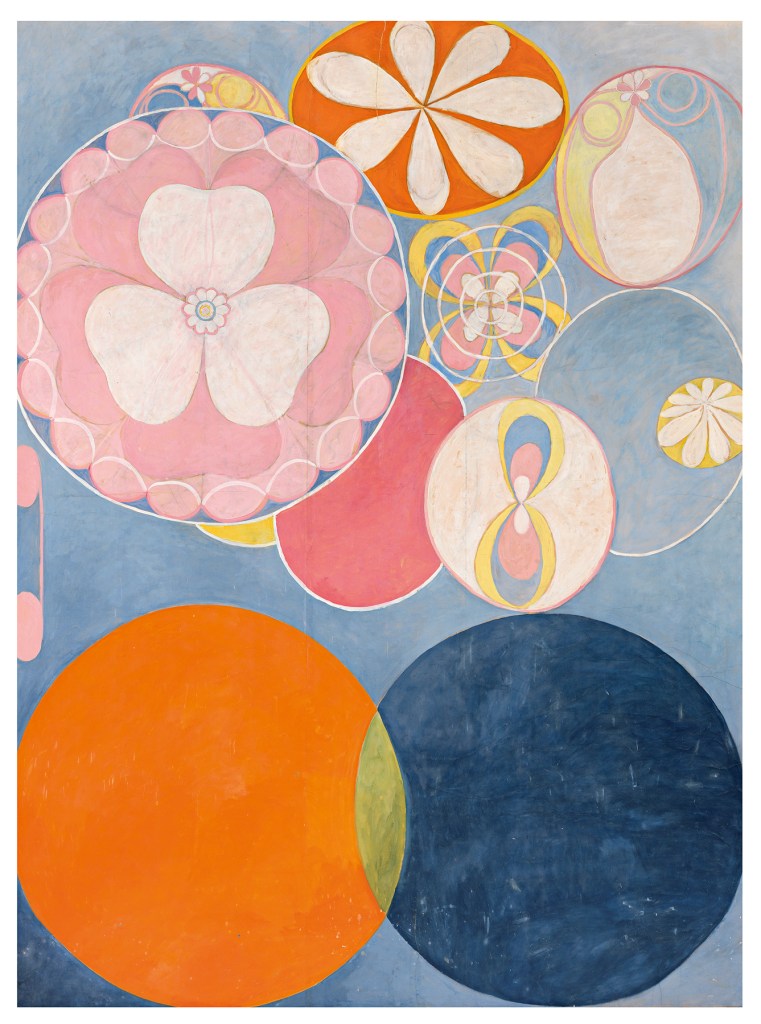 Hilma af Klint (Swedish, 1862-1944) 'The Ten Largest, No. 2, Childhood' 1907