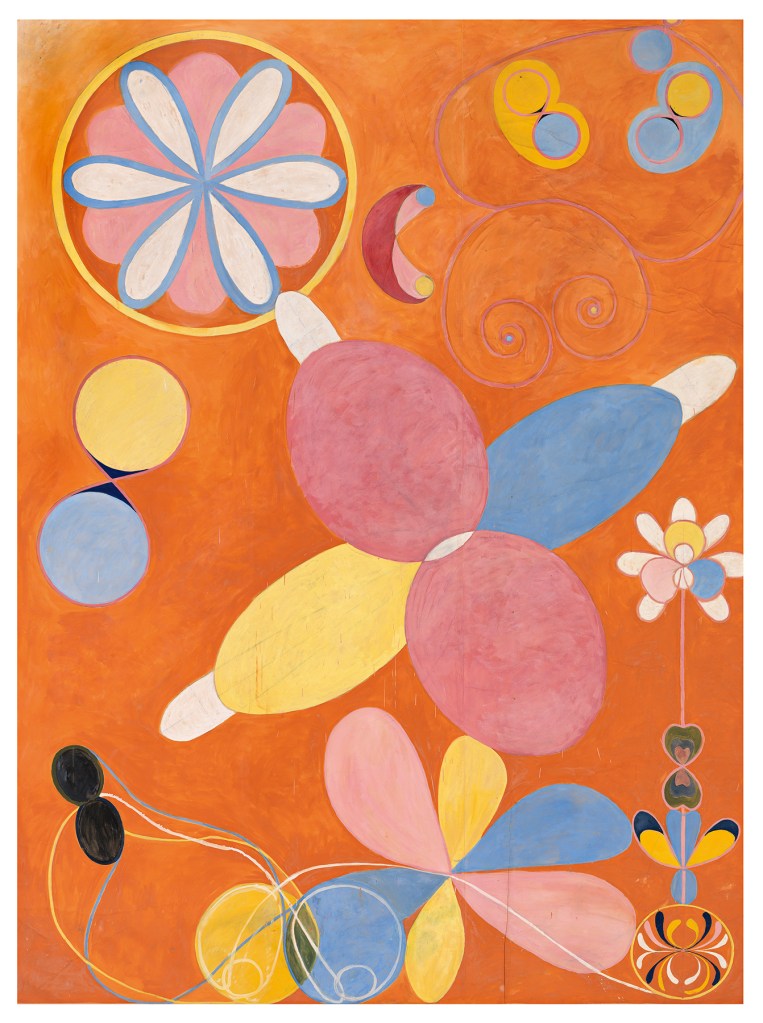 Hilma af Klint (Swedish, 1862-1944) 'The Ten Largest, No. 4, Youth' 1907