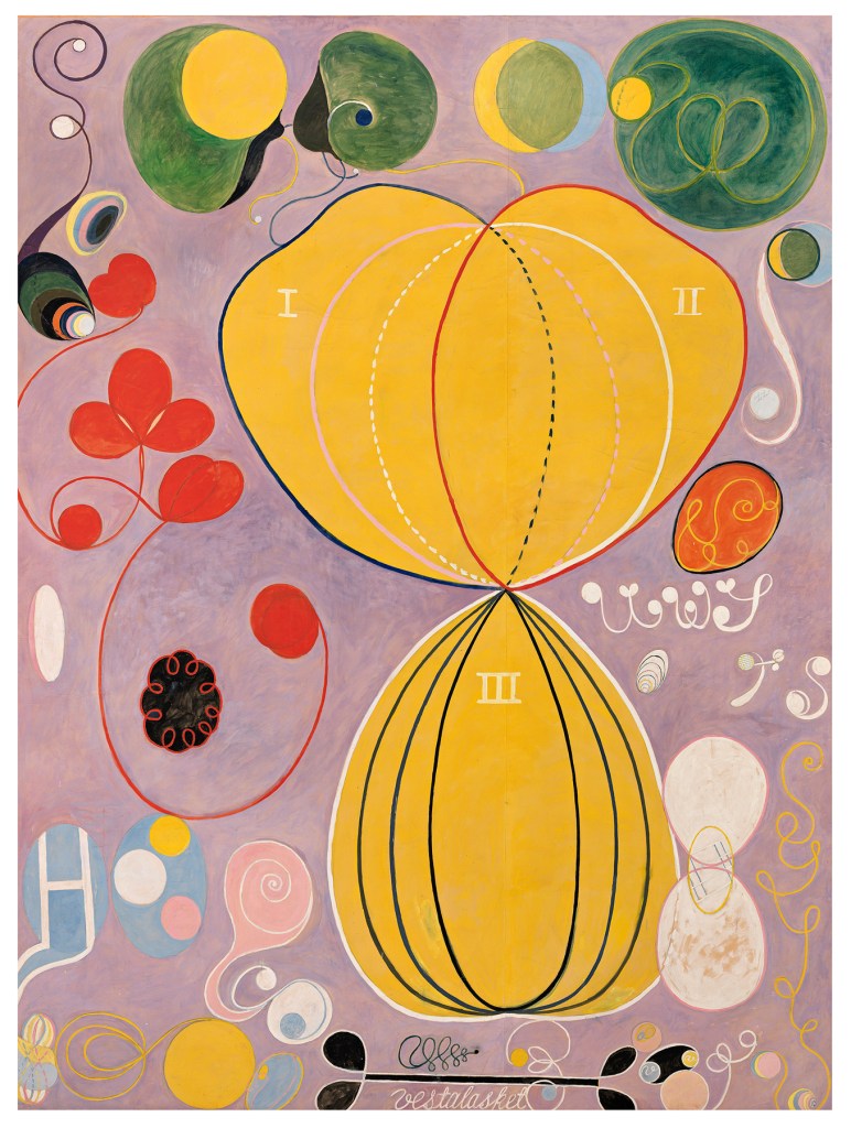 Hilma af Klint (Swedish, 1862-1944) 'The Ten Largest, No. 7, Adulthood' 1907