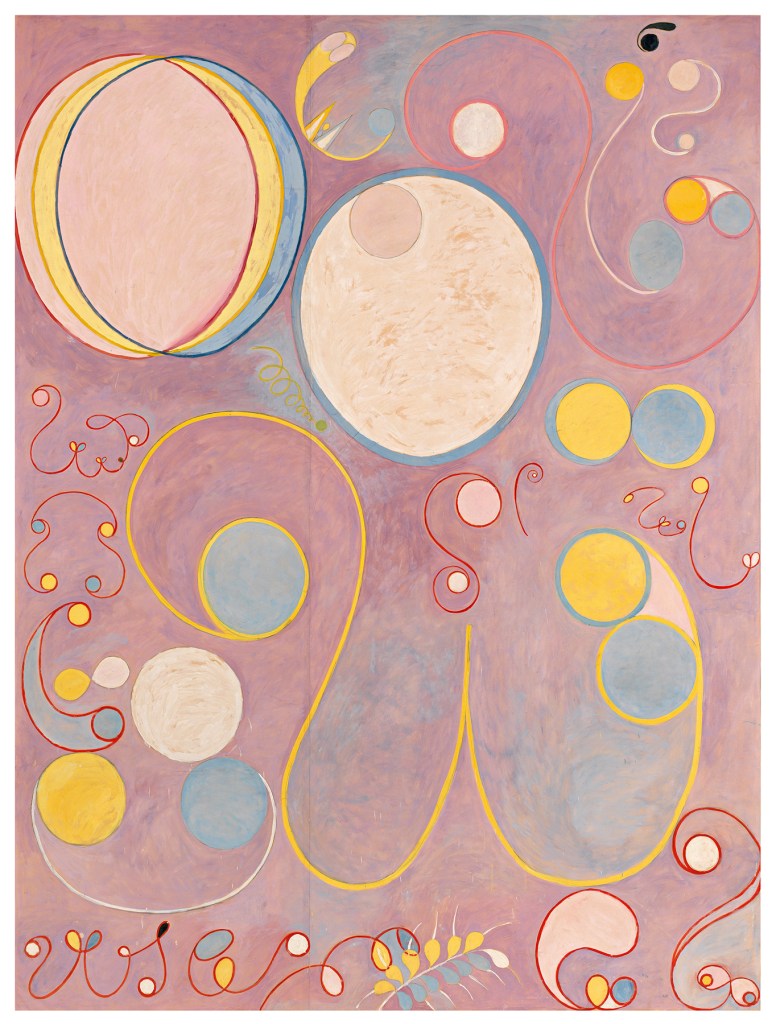 Hilma af Klint (Swedish, 1862-1944) 'The Ten Largest, No. 8, Adulthood' 1907