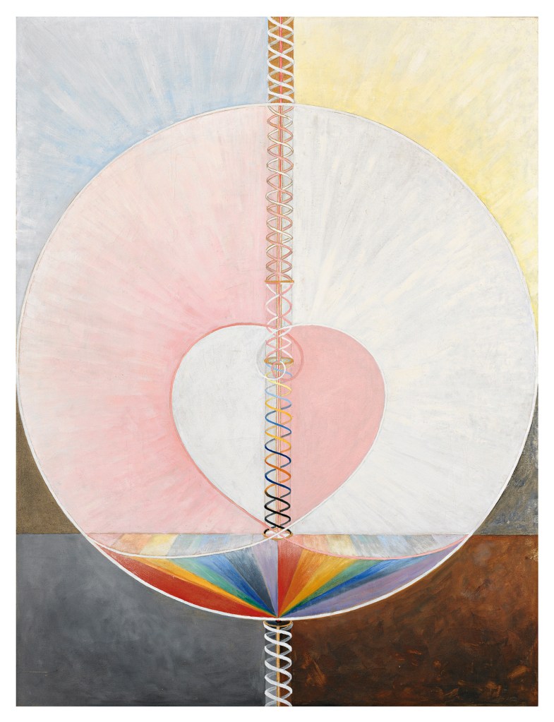 Hilma af Klint (Swedish, 1862-1944) 'Serie SUW/UW, Grupp IX/UW, nr 25, The Dove, No. 1' 1915