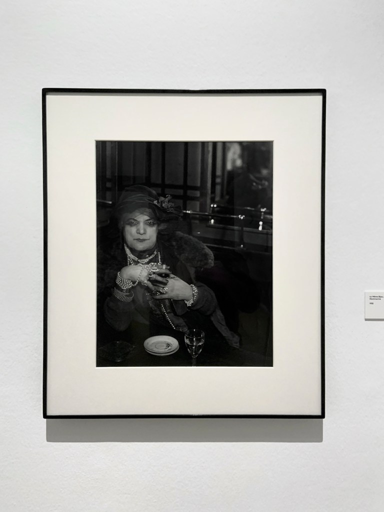 Brassaï (French, 1899-1984) 'La Môme Bijou, Bar de la Lune, Montmartre' 1932 (installation view)