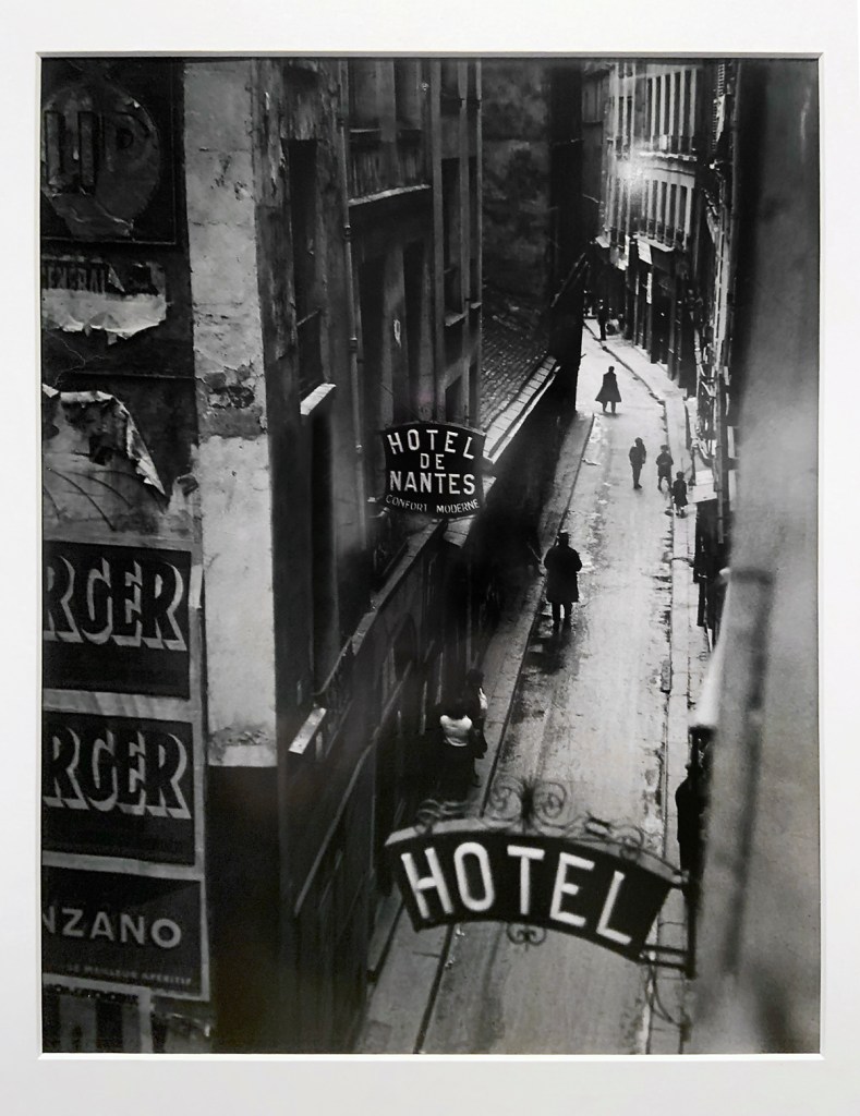 Brassaï (French, 1899-1984) 'La rue Quincampoix' c. 1932 (installation view)