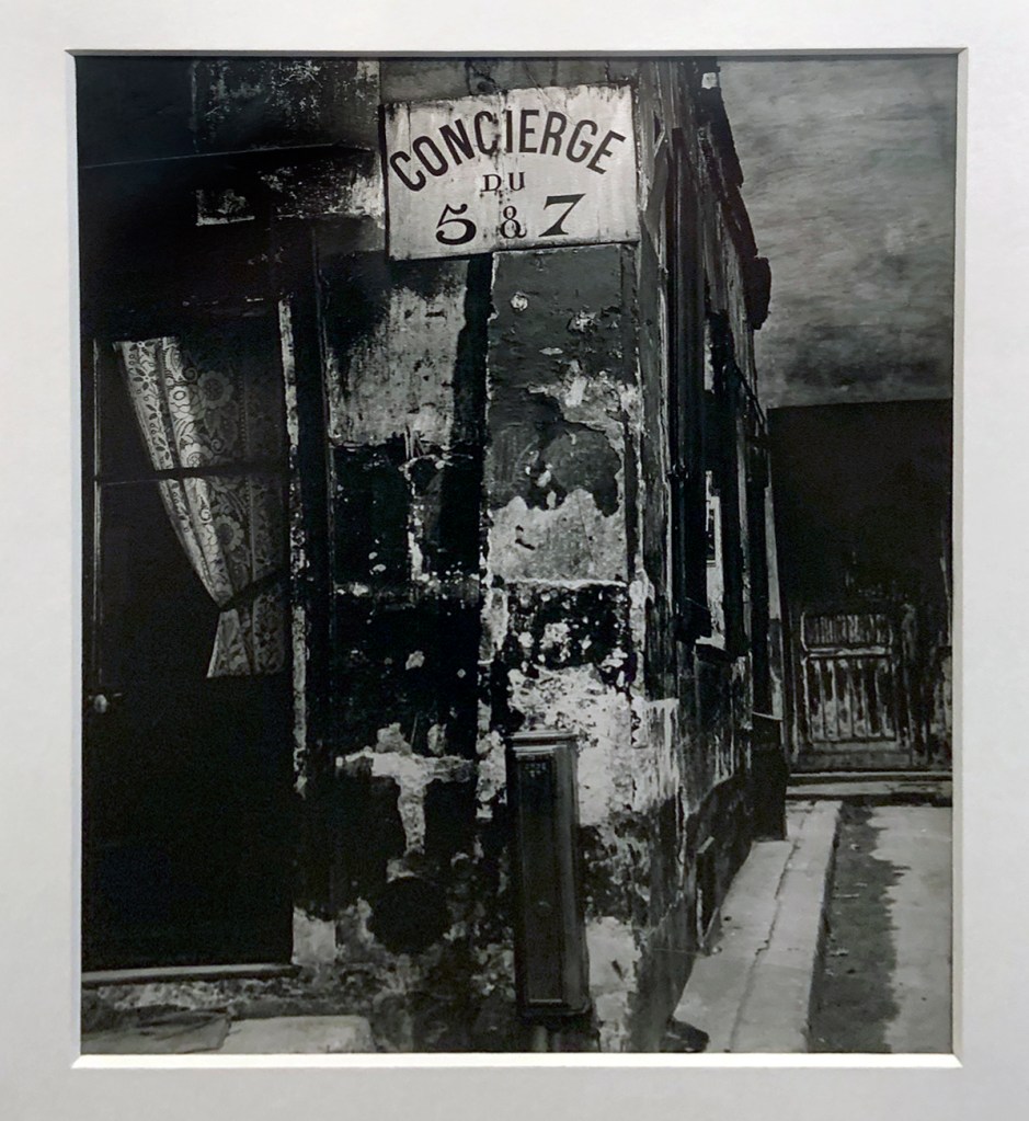 Brassaï (French, 1899-1984) 'Concierge's Lodge, Paris' 1933 (installation view)