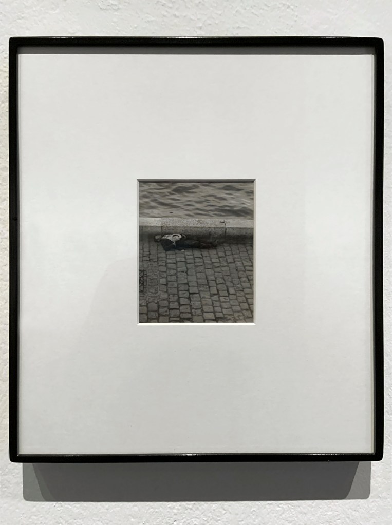 Brassaï (French, 1899-1984) 'A Corpse on the Banks on the Seine' 1931 (installation view)