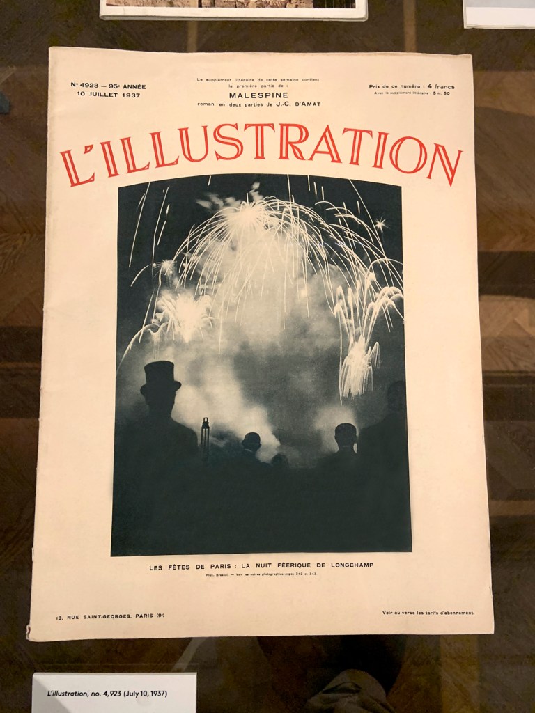 Brassaï (French, 1899-1984) 'Les Fétes de Paris: La Nuit Féerique de Longhamp' 1937
