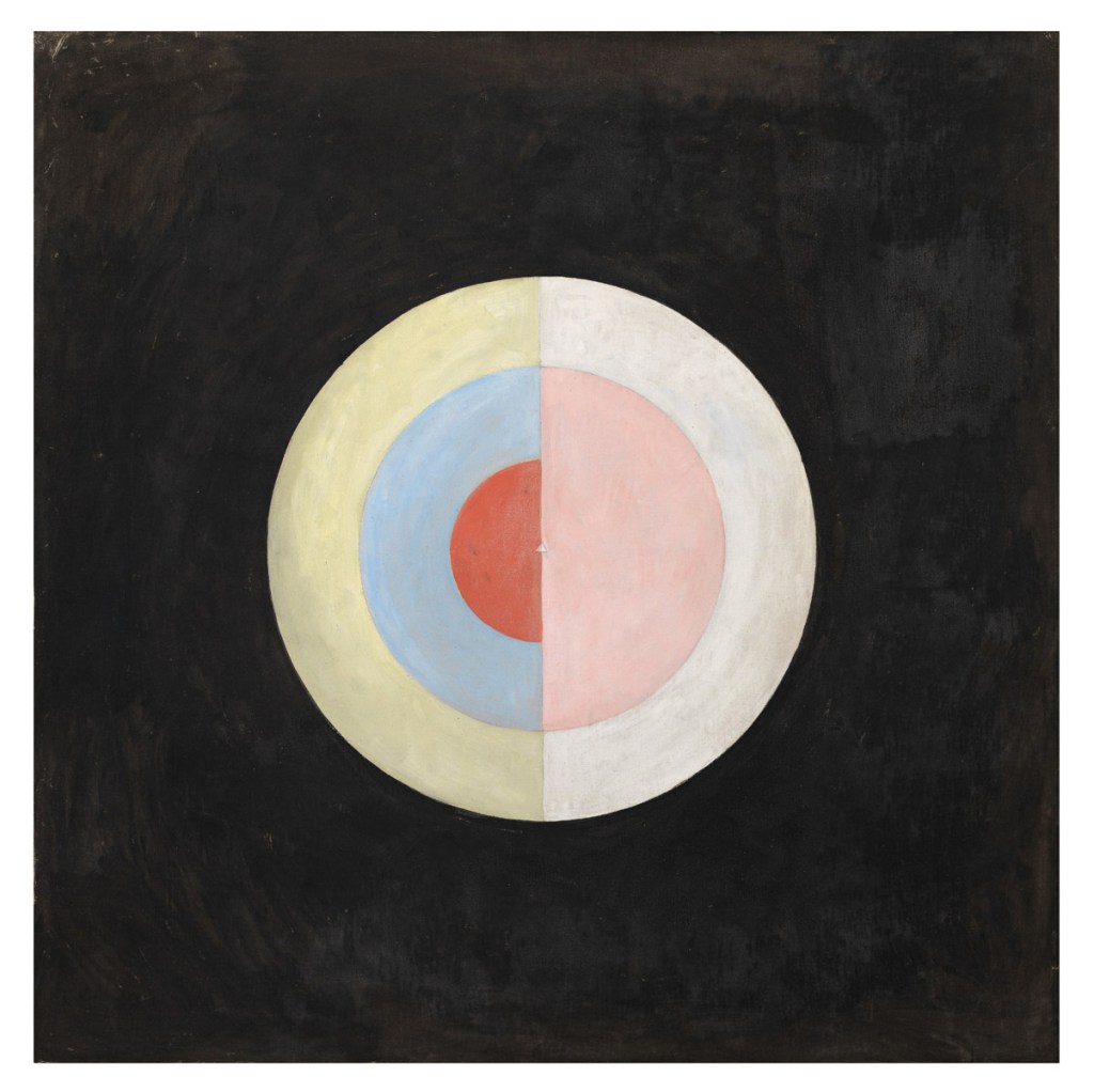 Hilma af Klint (Swedish, 1862-1944) 'Serie SUW/UW, Grupp IX/SUW, The Swan, No. 16' 1915