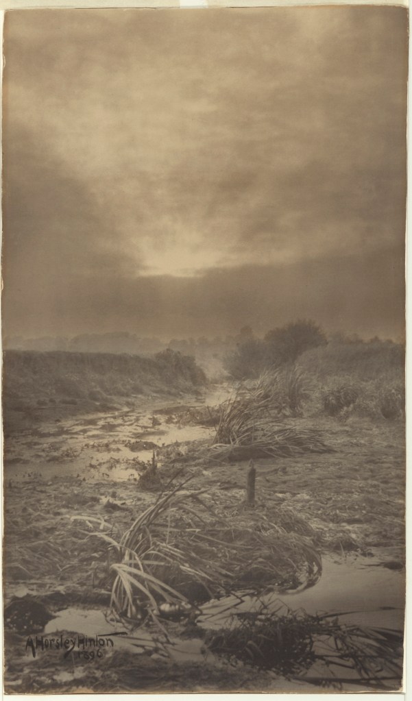 Alfred Horsley Hinton (English, 1863-1908) 'Day's Awakening' 1896