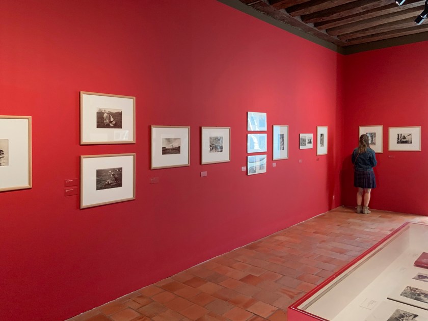 Installation view of the exhibition 'L'equilibriste, André Kertész' at Jeu de Paume, Château de Tours