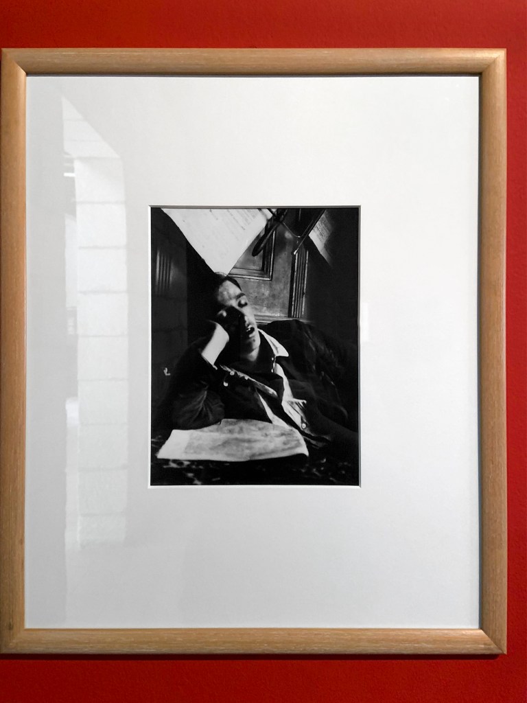 André Kertész (Hungarian, 1894-1985) 'Garçon endormi, Budapest' 'Sleeping boy, Budapest' 1912 (installation view)