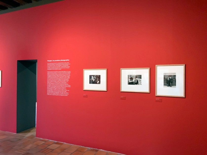 Installation view of the exhibition 'L'equilibriste, André Kertész' at Jeu de Paume, Château de Tours