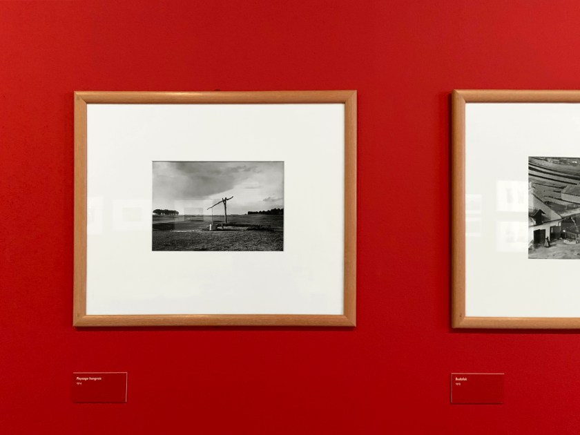 Installation view of the exhibition 'L'equilibriste, André Kertész' at Jeu de Paume, Château de Tours