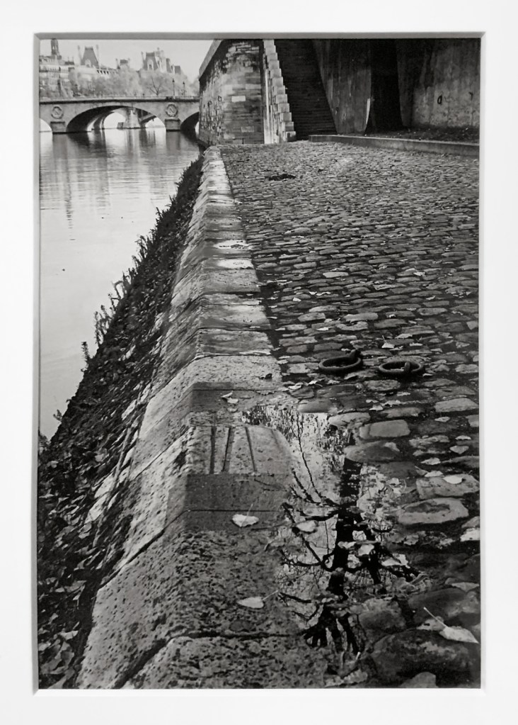 André Kertész (Hungarian, 1894-1985) 'Les Quais après la pluie, Paris The' 'Quays after the rain, Paris' 1963 (installation view)
