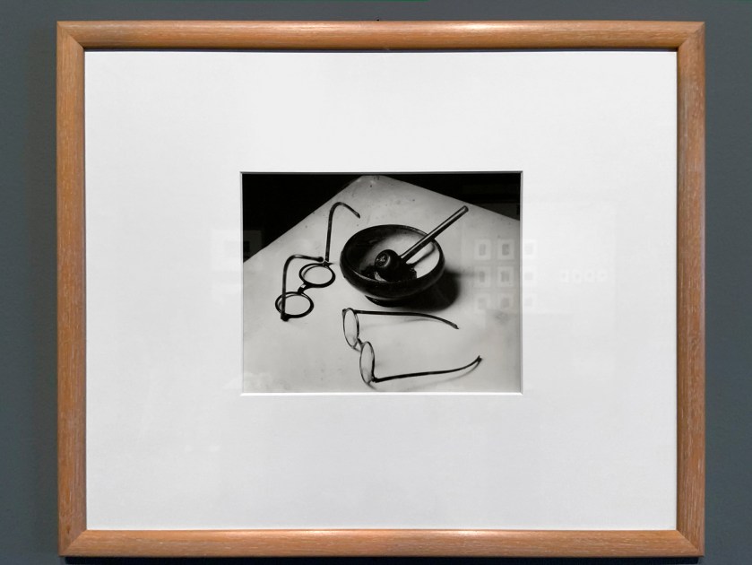 André Kertész (Hungarian, 1894-1985) 'Les Lunettes et la Pipe de Mondrian, Paris' 'Glasses and Pipe of Mondrian, Paris' 1926 (installation view)