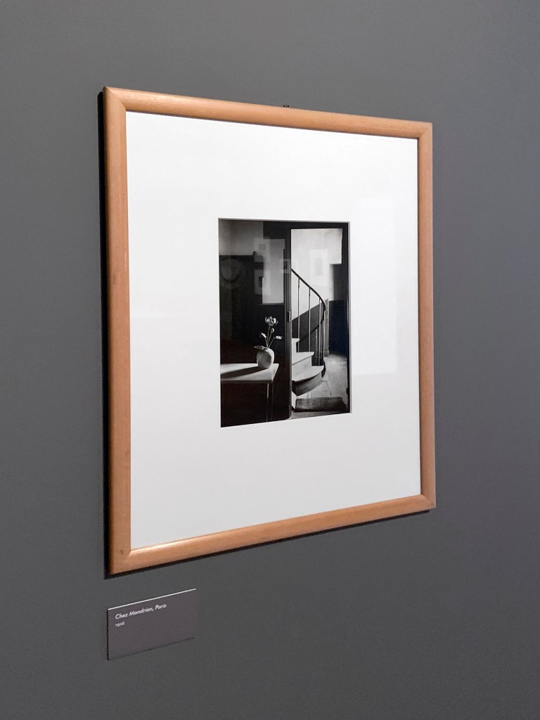 André Kertész (Hungarian, 1894-1985) 'Chez Mondrian, Paris' 1926 (installation view)