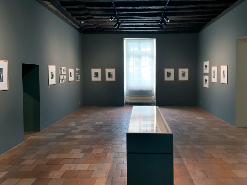 Installation view of the exhibition 'L'equilibriste, André Kertész' at Jeu de Paume, Château de Tours