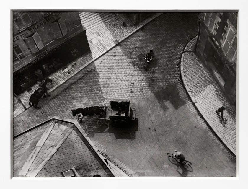 André Kertész (Hungarian, 1894-1985) 'Carrefour, Blois' 1930 (installation view)