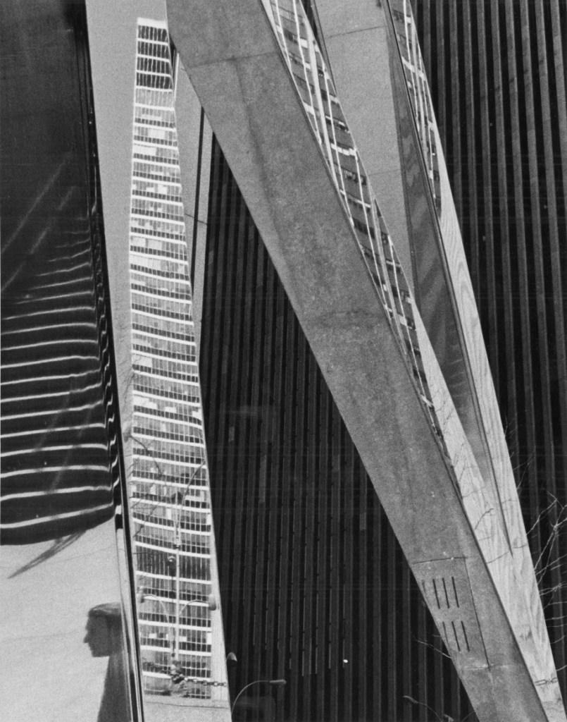 André Kertész (Hungarian, 1894-1985) '6th Avenue, New York' 1973