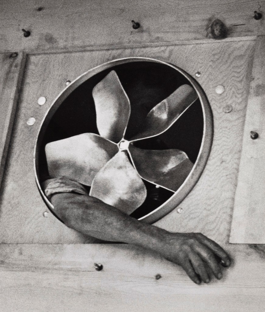 André Kertész (Hungarian, 1894-1985) 'Arm and Fan, New York' 1937