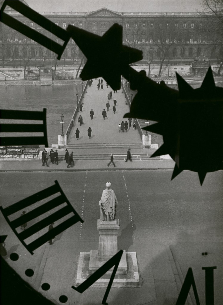 André Kertész (Hungarian, 1894-1985) 'Le pont des arts, Paris' 'The bridge of Arts, Paris' 1932