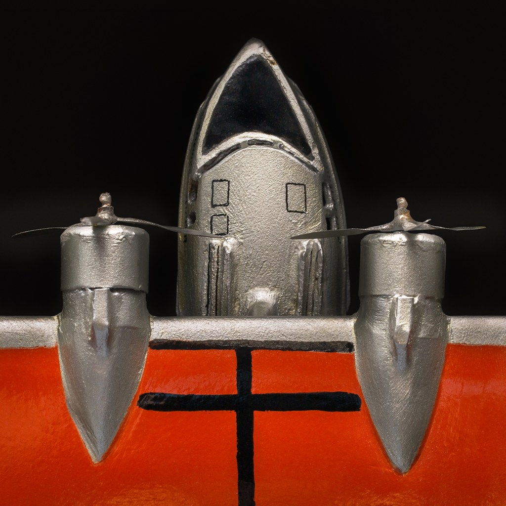 'Pan American Airways Sikorsky S-43 Baby Clipper amphibian model aircraft' 1930s (detail) 