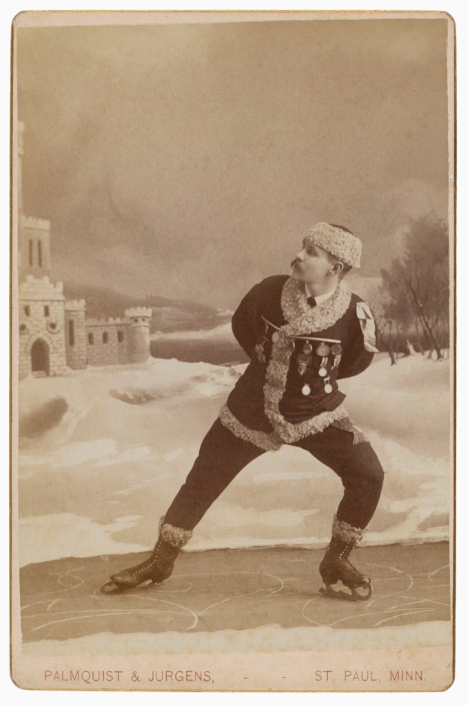 Alfred U. Palmquist and Peder T. Jurgens, St. Paul, MN. '[Skater]' 1880s