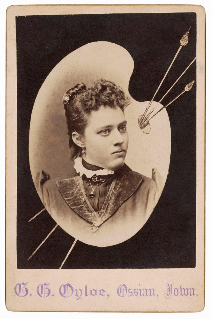 Gilbert G. Oyloe (American, 1851-1927) Ossian, IA. '[Woman]' 1880s