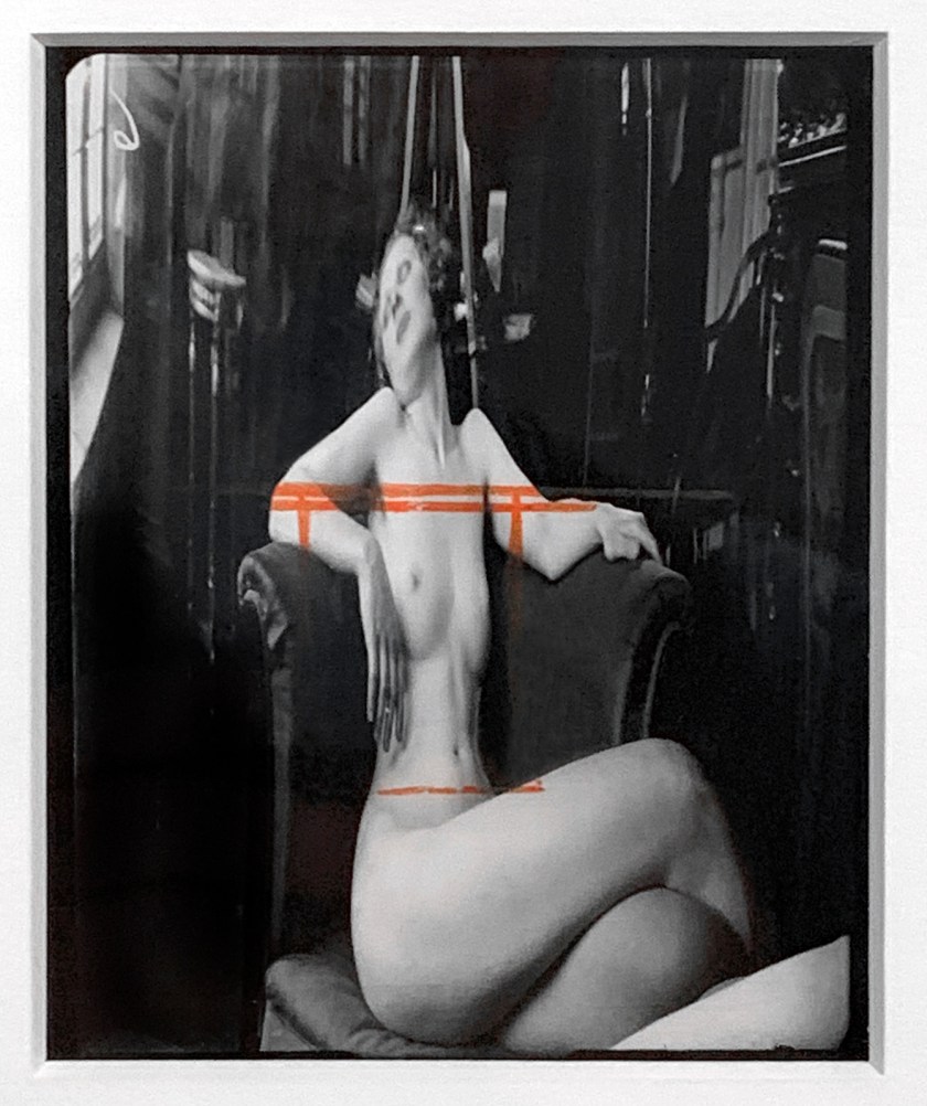 André Kertész (Hungarian, 1894-1985) 'Distortion #6' 1933 (installation view)