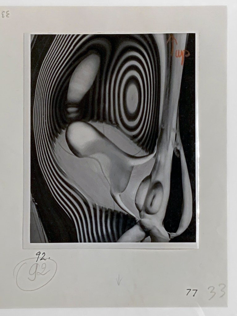 André Kertész (Hungarian, 1894-1985) 'Original plates of the model of the book 'Distortions'' 1975-1976 (installation view)