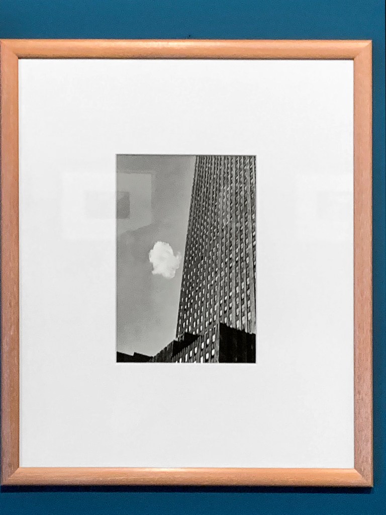 André Kertész (Hungarian, 1894-1985) 'Nuage égaré' 'Lost cloud' 1937 (installation view)